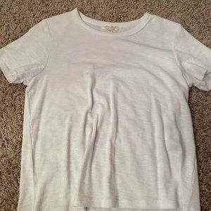 large white ruffle t-shirt!